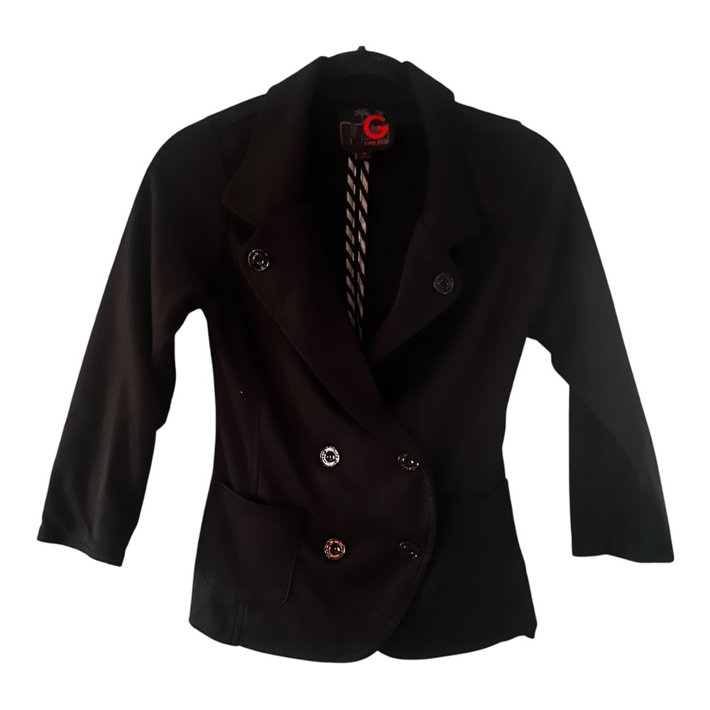 G By Guess Double Breasted Blazer Jacket XS